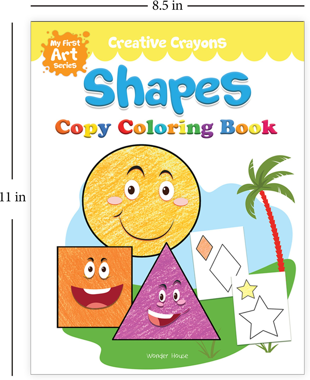 Image of Shapes Colouring Book - By Miss & Chief
