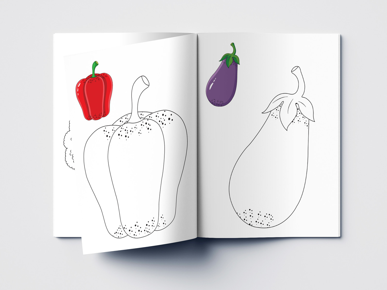 Image of Little Artist Series Vegetables - By Miss & Chief