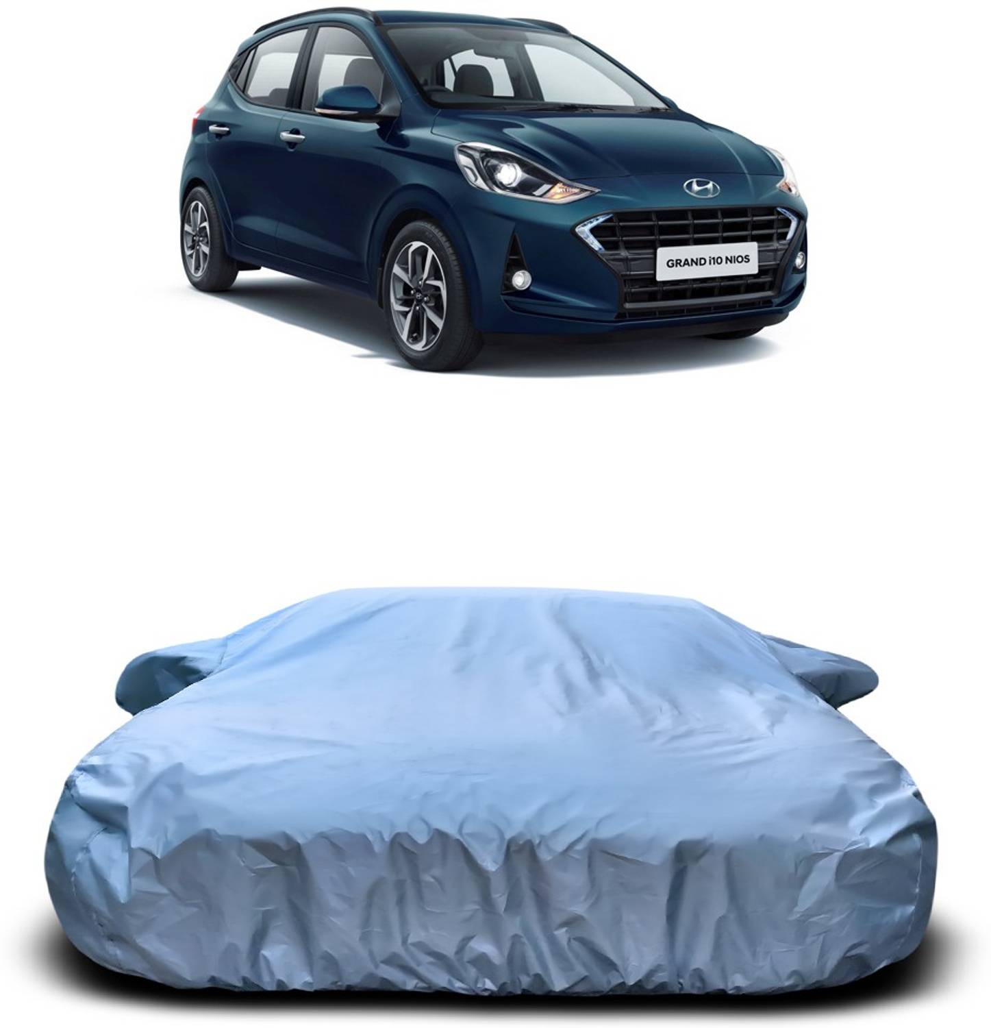 Ascension Car Cover For Hyundai Grand i10 Nios (With Mirror Pockets)