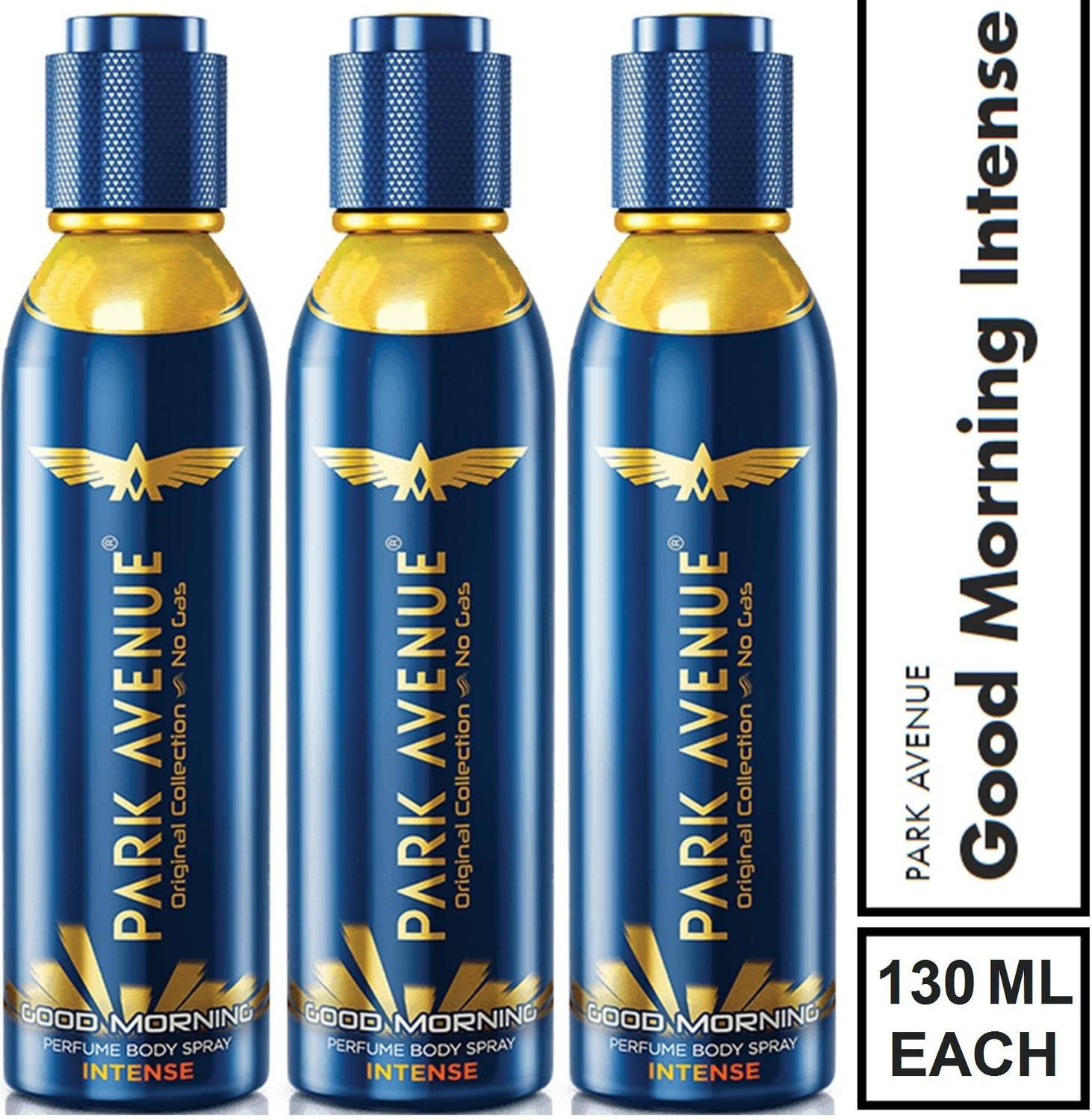 PARK AVENUE Good Morning Intense Perfumed Body Spray 130ml*3pcs P
