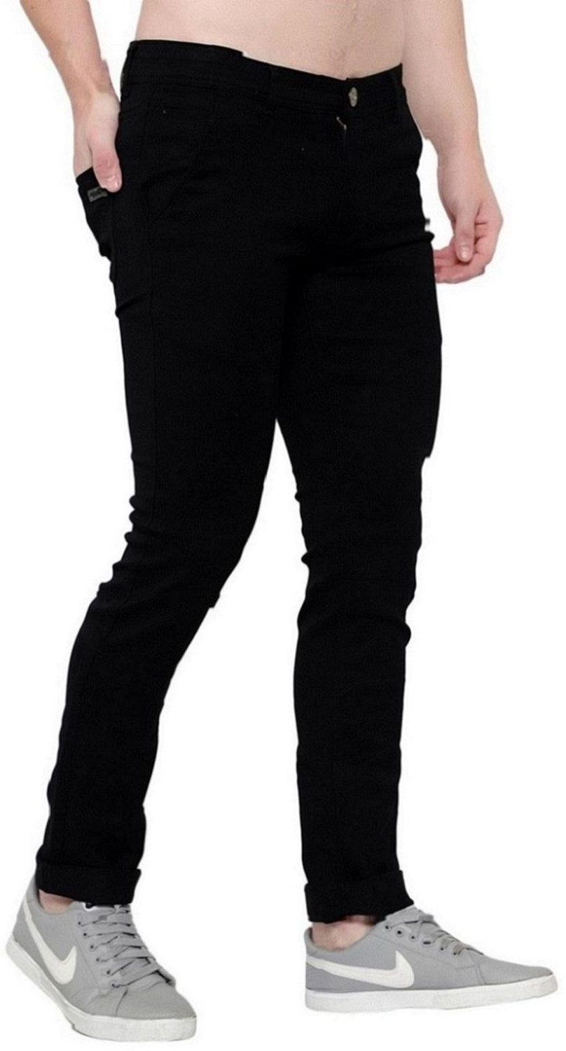 Image of Strobine Slim Men Black Jeans
