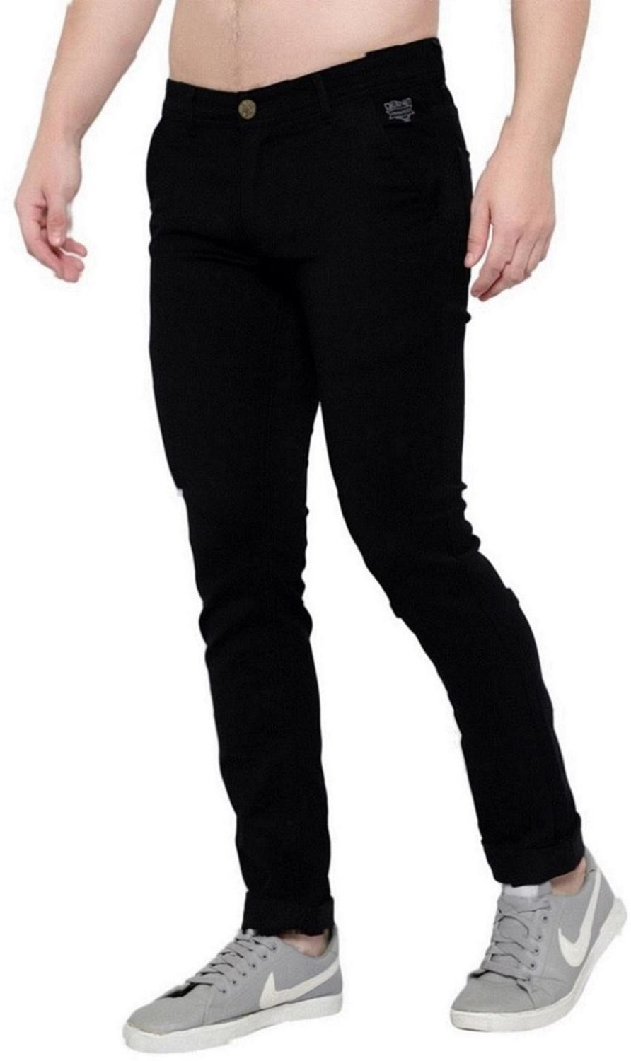 Image of Strobine Slim Men Black Jeans