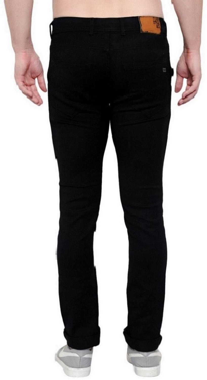Image of Strobine Slim Men Black Jeans