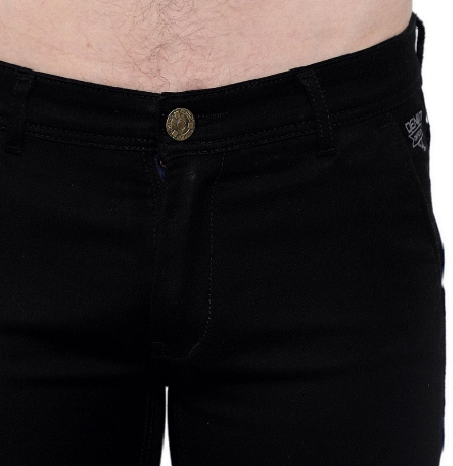Image of Strobine Slim Men Black Jeans