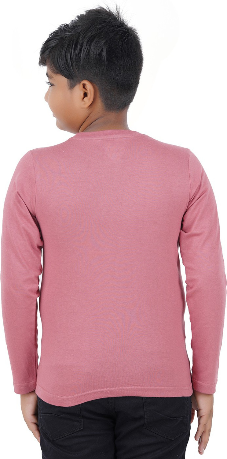 Image of Sevnix Boys Printed Pure Cotton Regular T Shirt