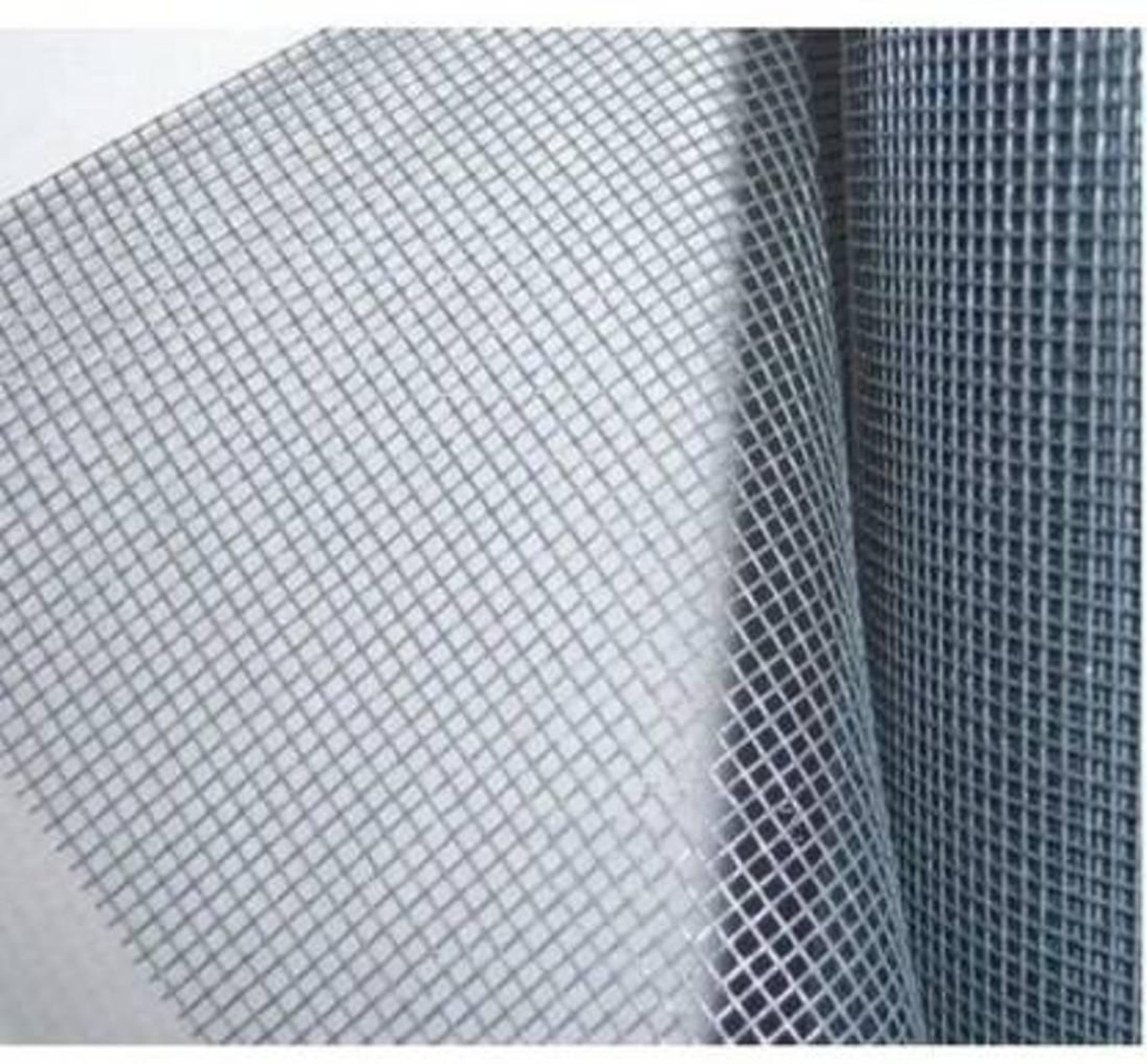 Image of shriji creation 5FT x 9Ft PVC coated 120GSM FibreGlass mosquito mesh for windows, NO TAPE INCLUDED, GREY Fibre Washable Adults Mosquito Net (Grey, Frame Hung)