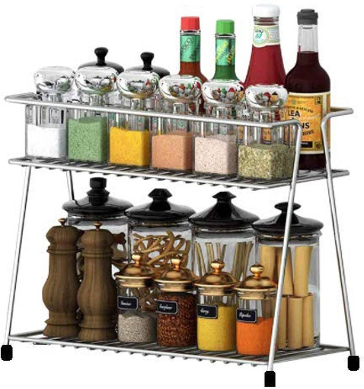 PEXMON Utensil Kitchen Rack Steel — Kitchen Organizers & Racks