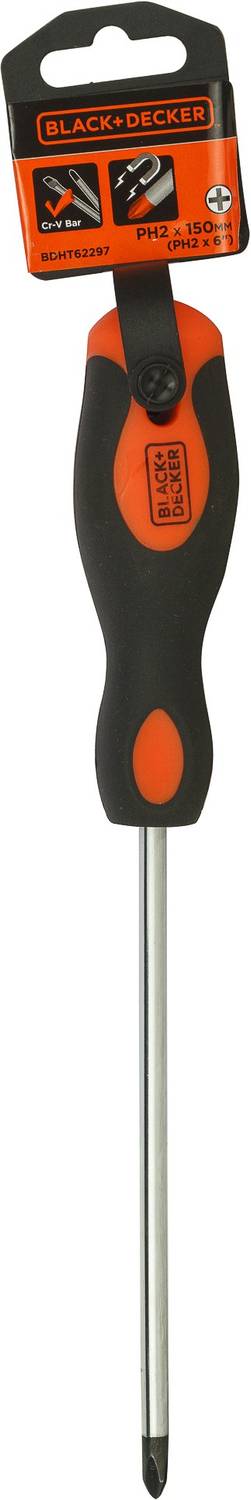 BLACK+DECKER Steel Screwdriver (Orange) Standard Screwdriver