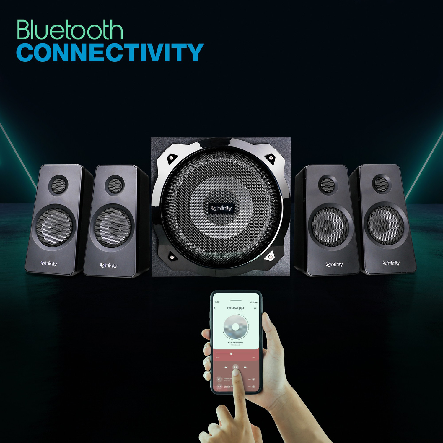 Image of INFINITY by Hardrock 410 200 W Bluetooth Home Theatre