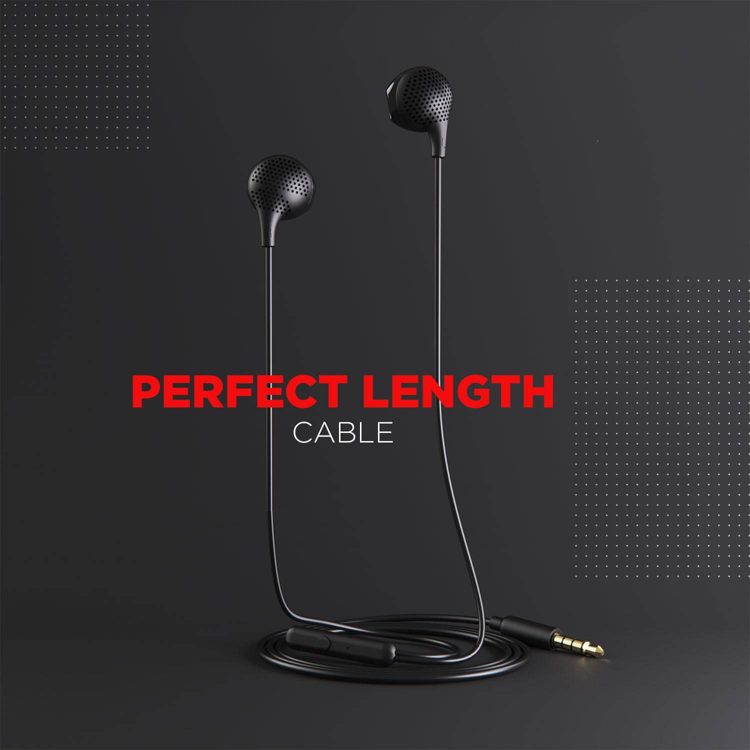 boAt Bassheads 104 Wired Earphones Black - Image 5