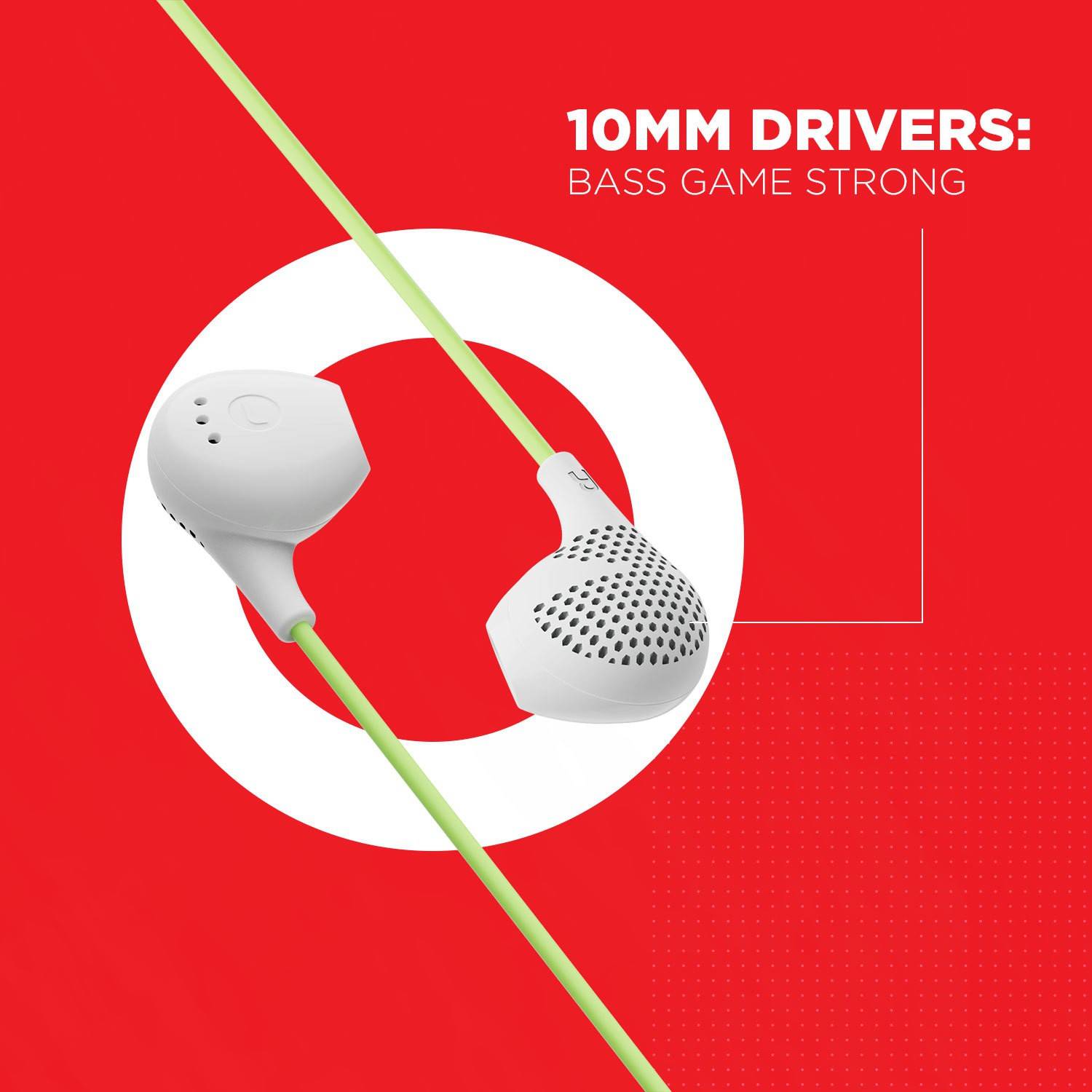 boAt Bassheads 104 Wired Earphones White - Image 2