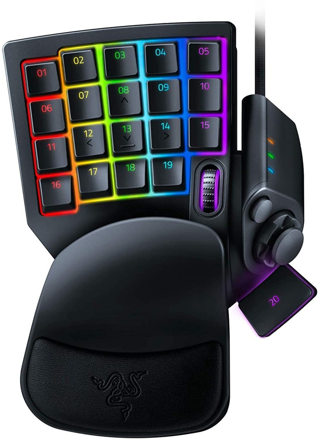 Image of Razer Tartarus Pro - Analog Optical Wired USB Handheld Gaming Keyboard Compatible with Desktop, Laptop, Mac