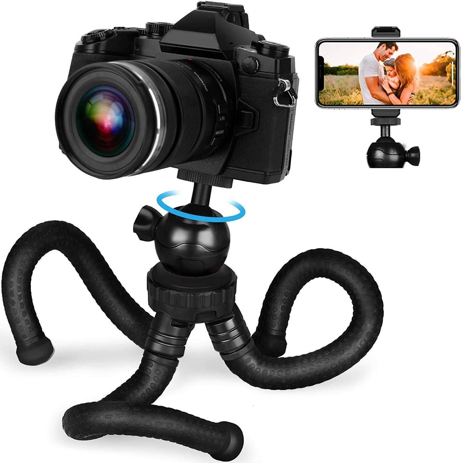 Adofys Flexible Gorillapod With 360� Rotating Ball Head Tripod