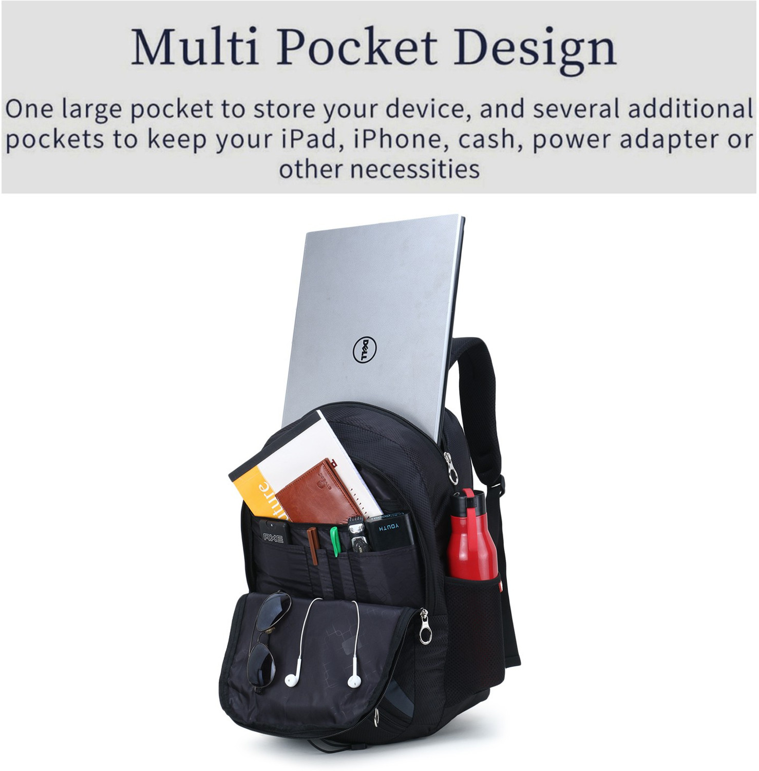 Image of NorthZone 30L Water Resistant Travel Bagpack /College Backpack /School Bag /Office Bag 30 L Backpack