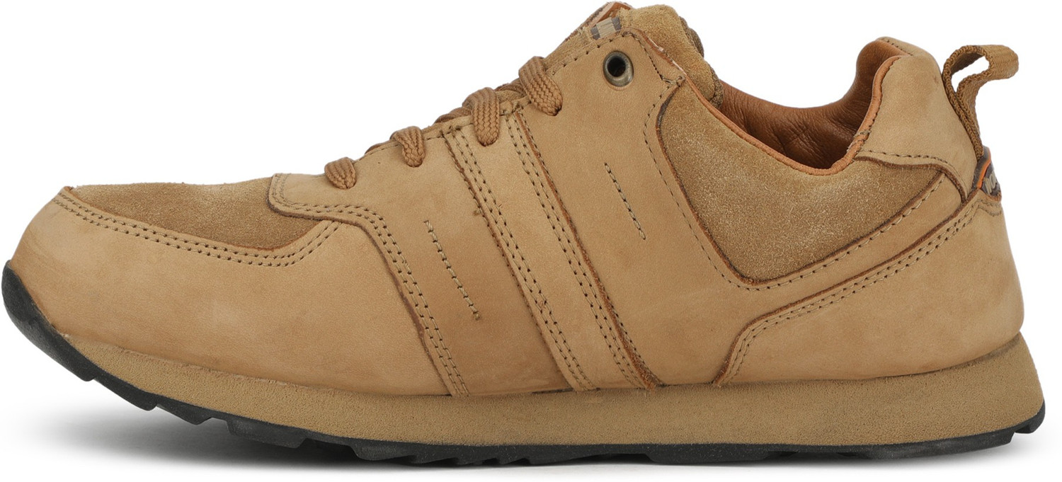 Image of WOODLAND Lace Up Lightweight Breathable Comfortable Daily Use Casuals For Men