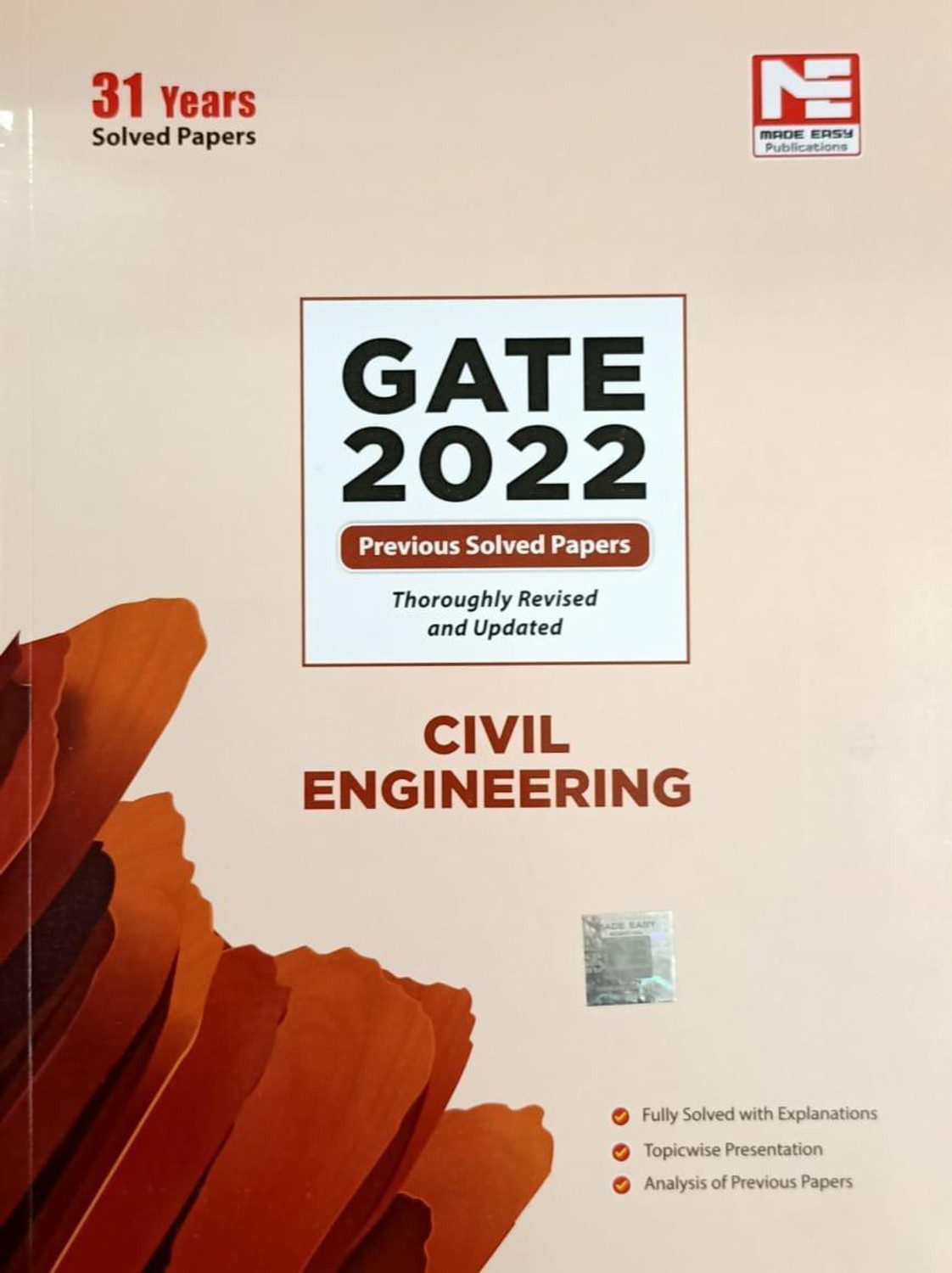 Image of GATE-2022: CGATE Civil Engineering Previous Year Solved Papers ivil Engg. Previous Year Solved Papers