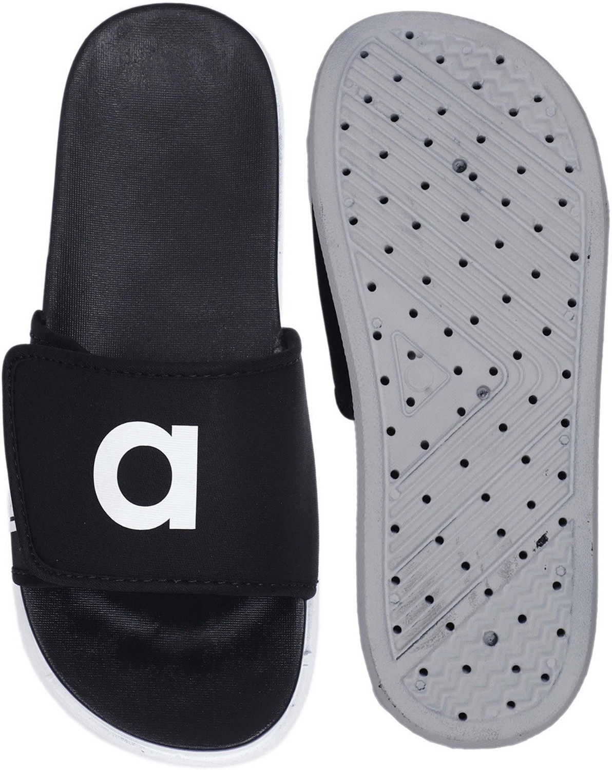 Image of aadi Men Synthetic Leather Daily Casual Slides