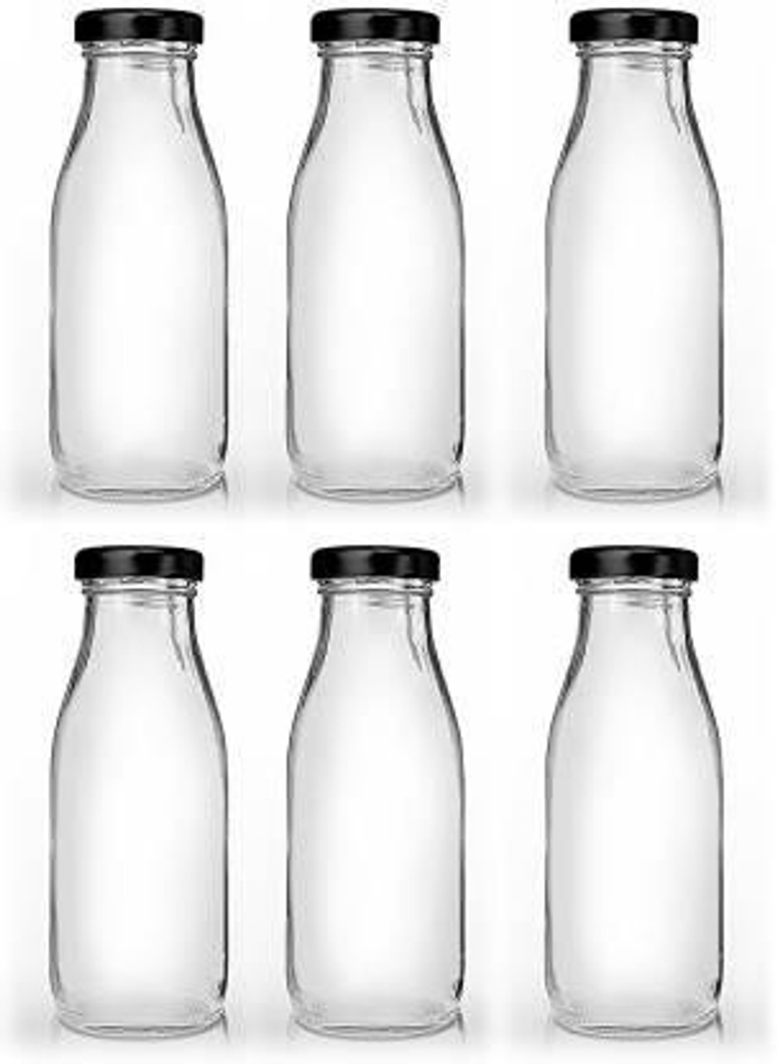 Image of SEETASTIC SHINY CRYSTAL CLEAR WATER,JUICE,MILK,BOTTLE FOR HOME,OFFICE,RESTAURANT,GYM USE 300 ml Glass Bottle