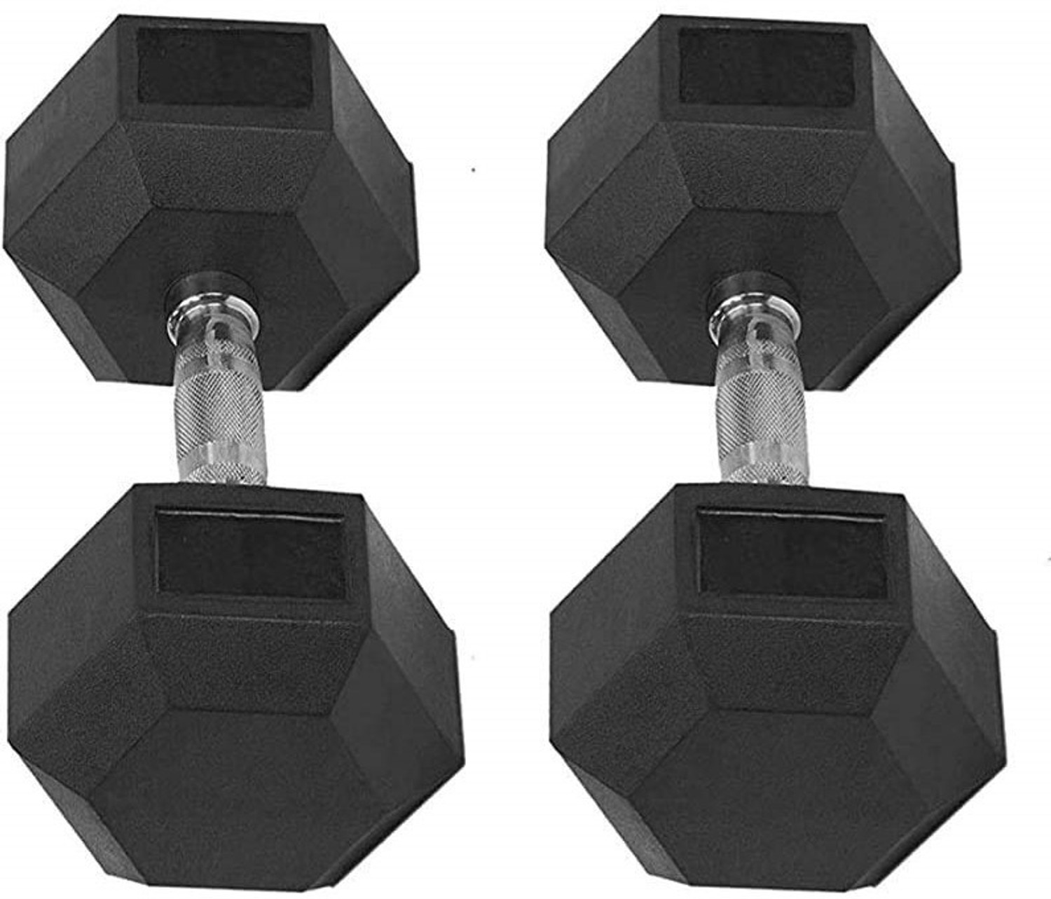 Image of GTX RUBBER HEX DUMBBELLS 2KG Fixed Weight Dumbbell