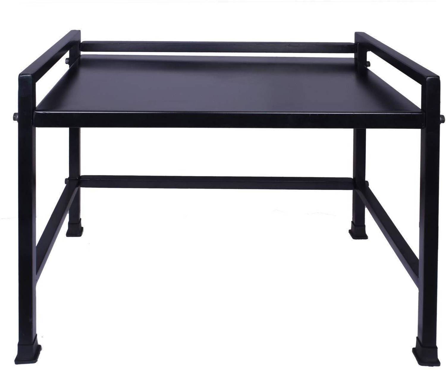 GREEN TOUCH Utensil Kitchen Rack Kitchen Storage Shelf Black Meta