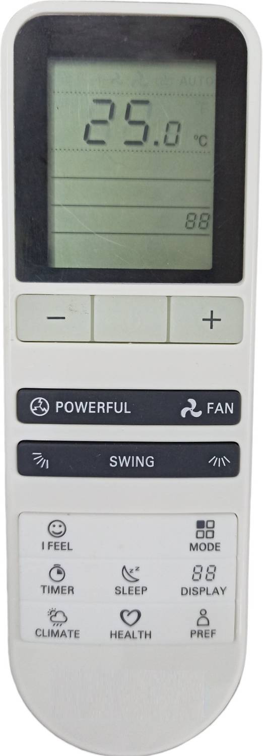 EHOP Compatible Remote Control for Air Conditioner with Swing FUNCTION VE-227 Blue star Remote Controller