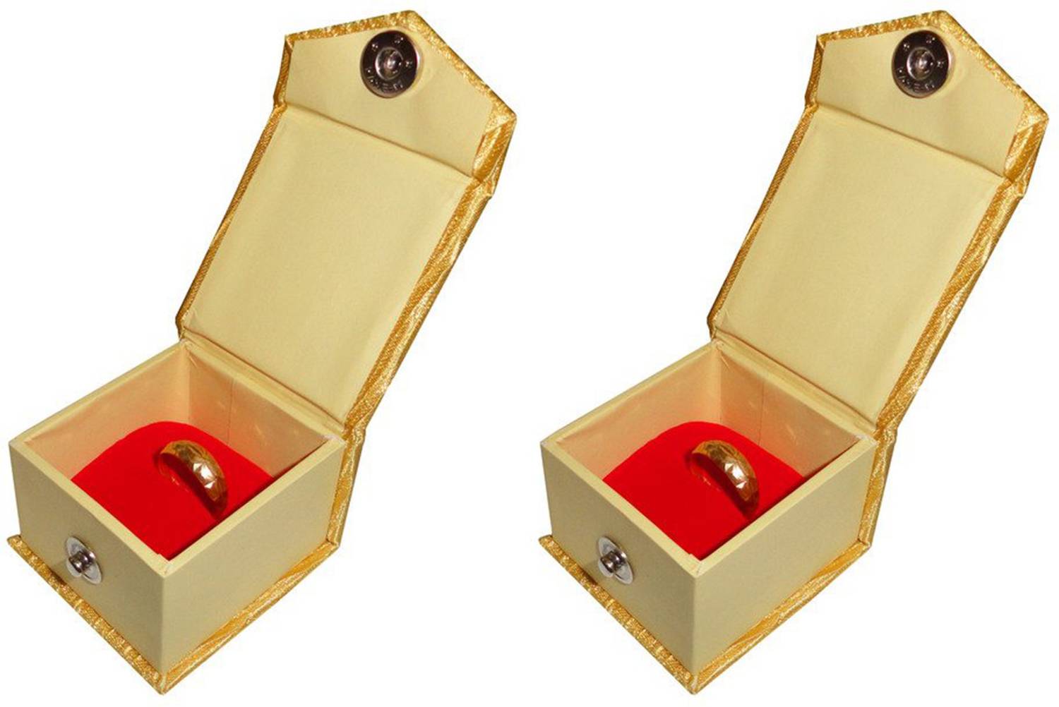 atorakushon ® 2pcs Ring Box Jewellery Box Chain Box Wediing Organiser Vanity Box Travelling Box jewellery box Vanity Box