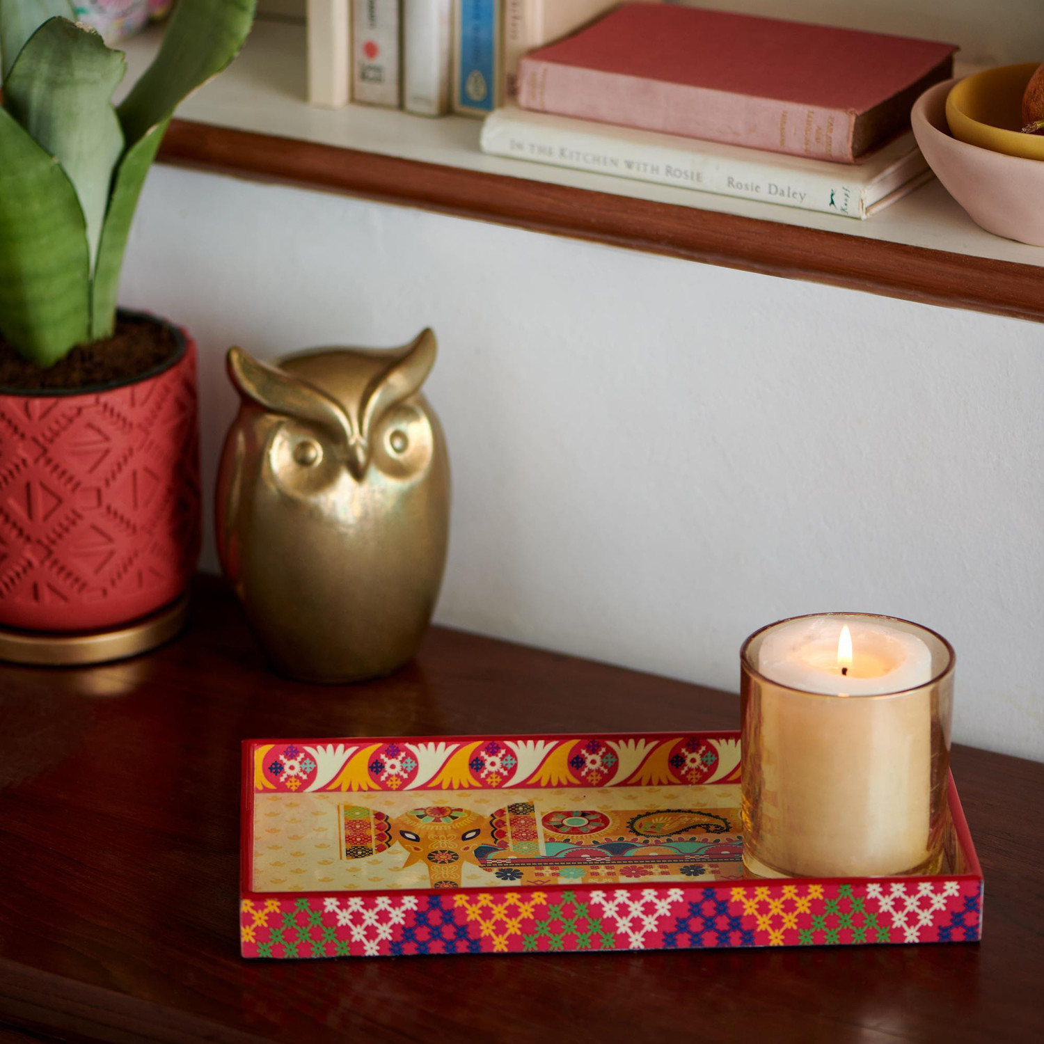 Image of Chumbak A Trunkloads of Love Tray Airfryer Tray