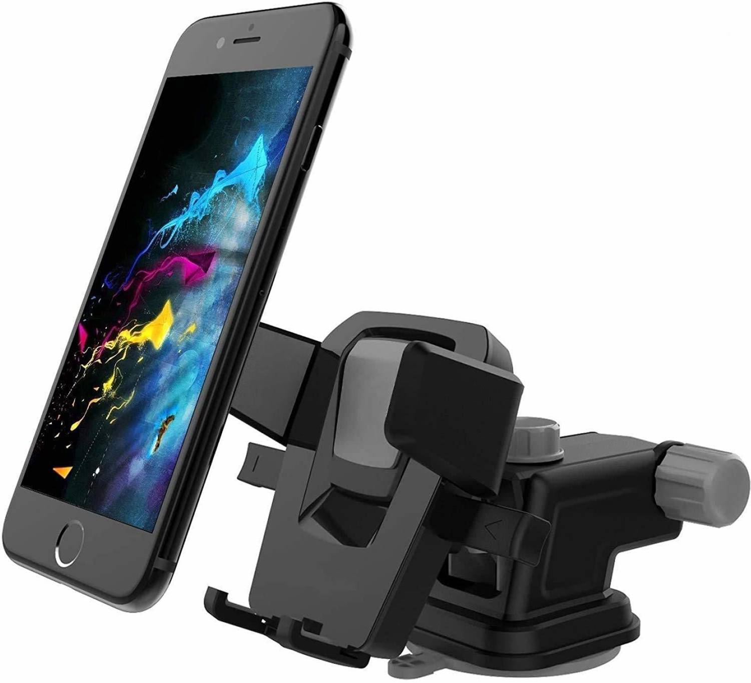 rkm Car Mobile Holder for Windshield, Dashboard