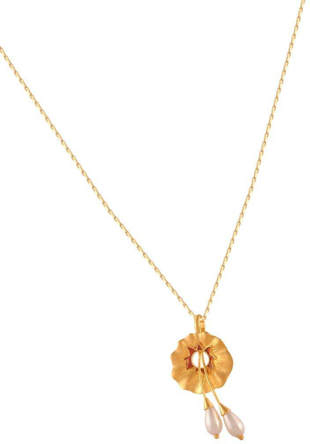 Image of PC Chandra Jewellers ONLINE EXCLUISVE Long and Short Chain Yellow Gold Precious Chain