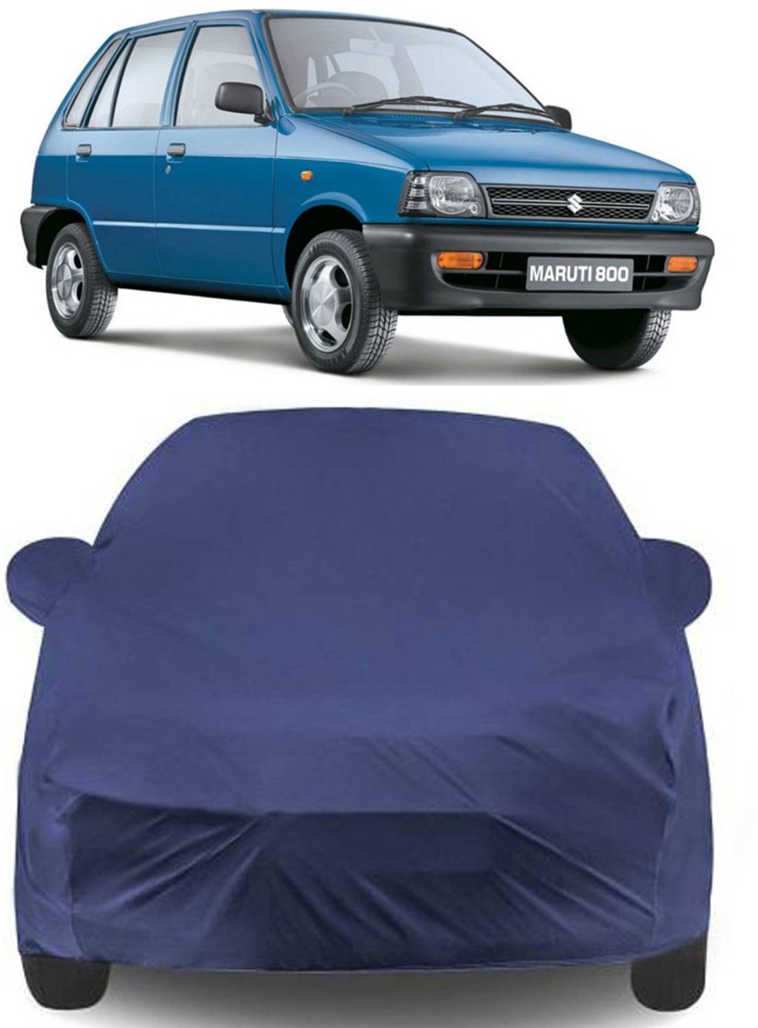 APNEK Car Cover For Maruti Suzuki 800 (With Mirror Pockets)