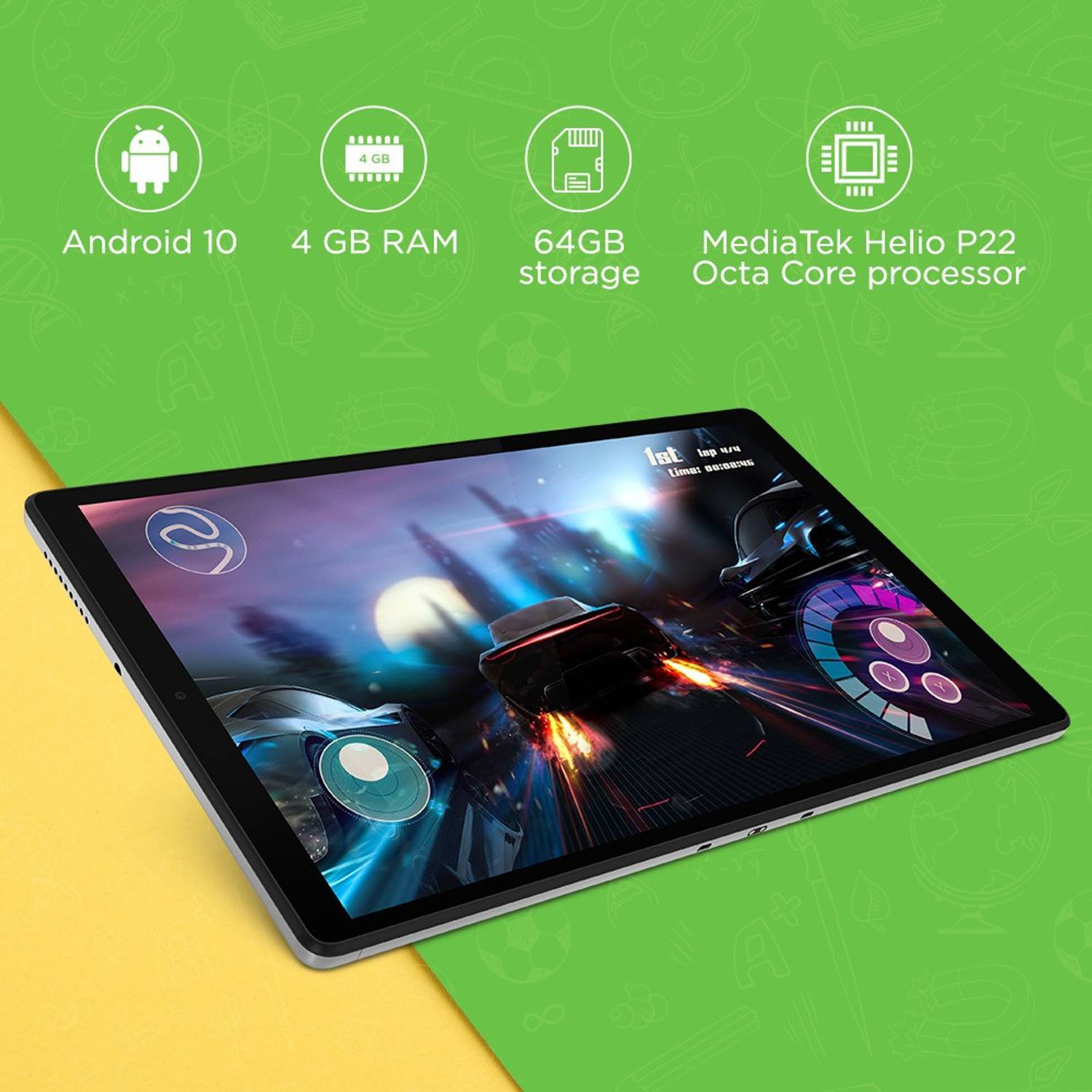 Lenovo Lenovo Tab M10 2nd Gen 4 GB RAM 64 GB ROM 10.1 inch with 4G