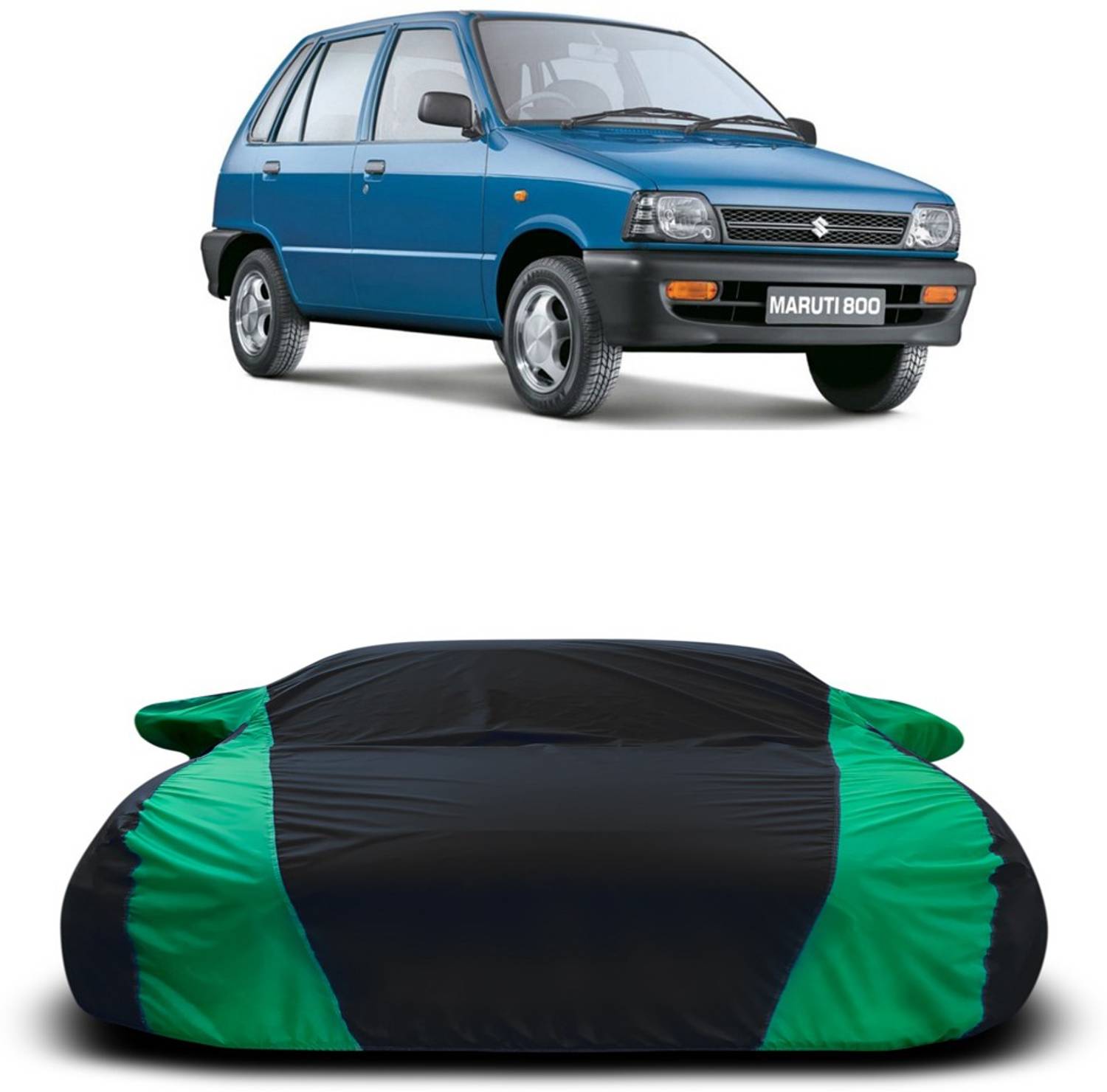 Ascension Car Cover For Maruti Suzuki 800 (With Mirror Pockets)