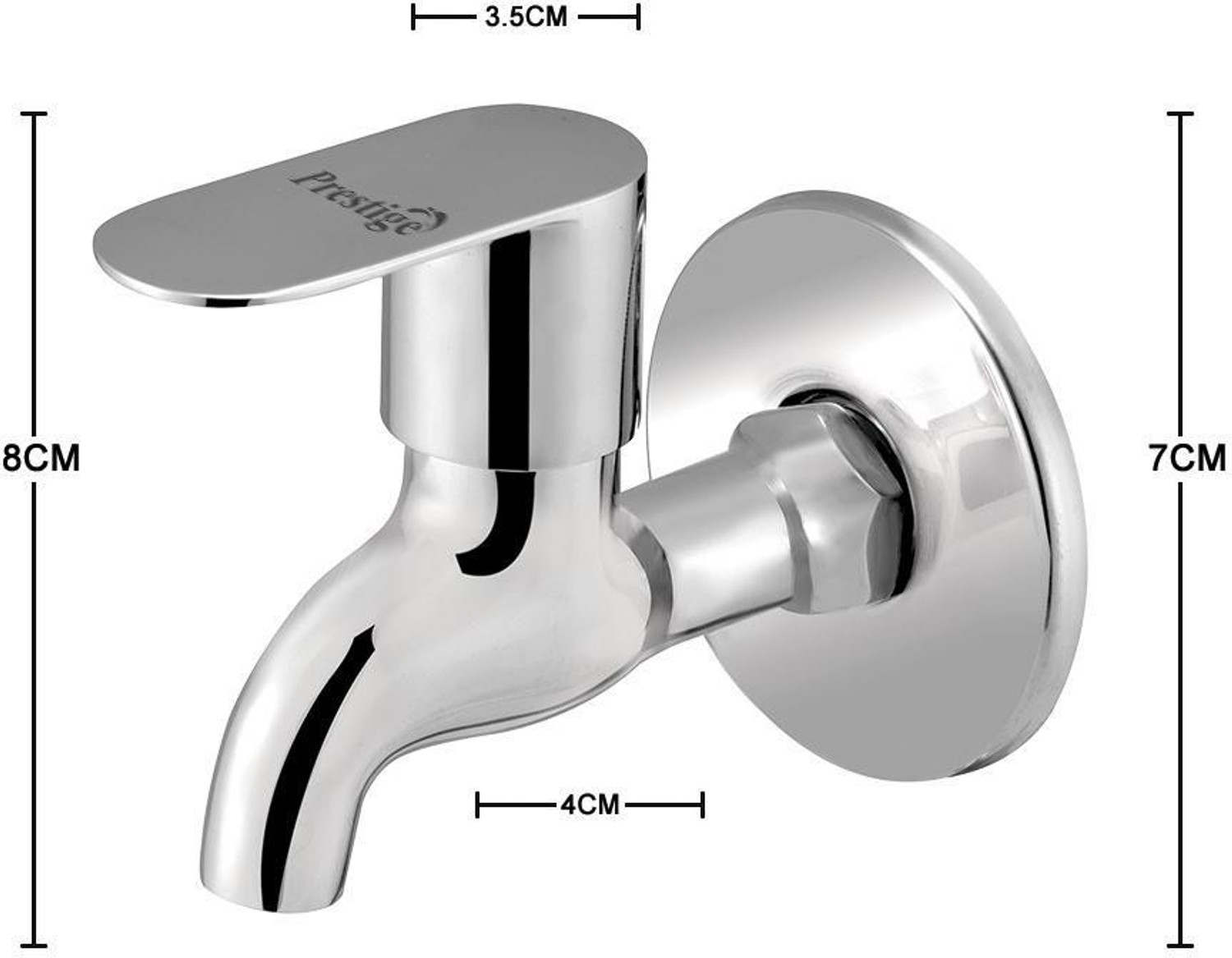 Image of Prestige Ocean Bib Cock Without permis Pack Of 1 Bib Tap Faucet