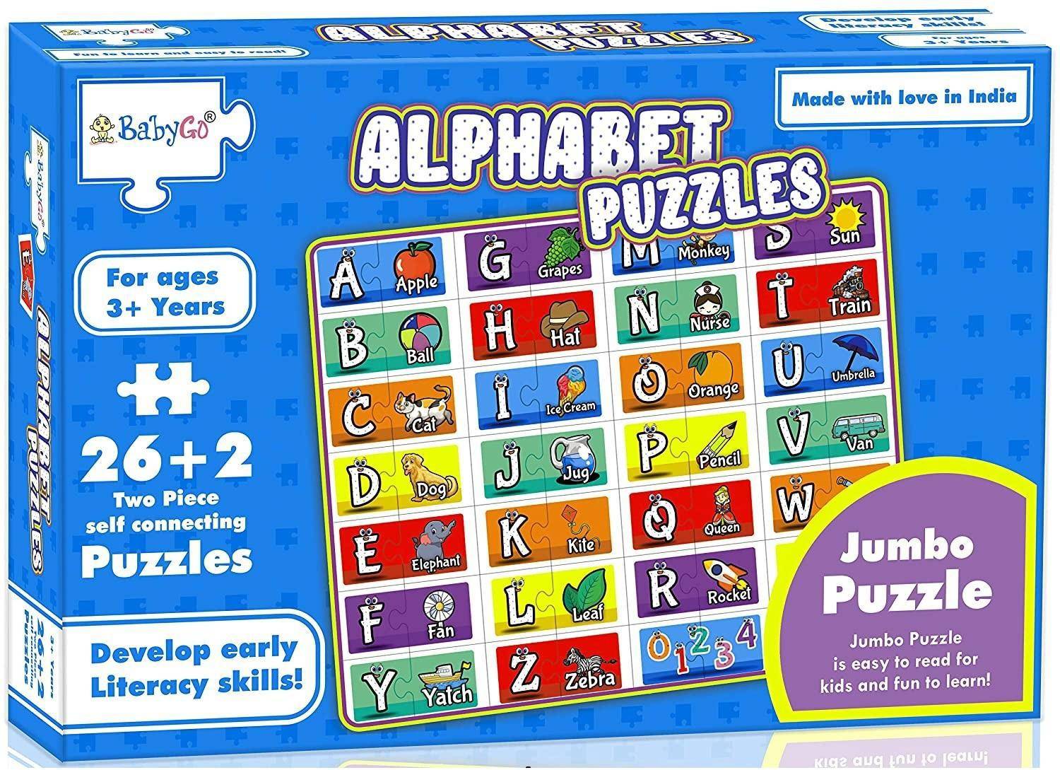 BabyGo Alphabet Jigsaw Puzzles Game for Kids