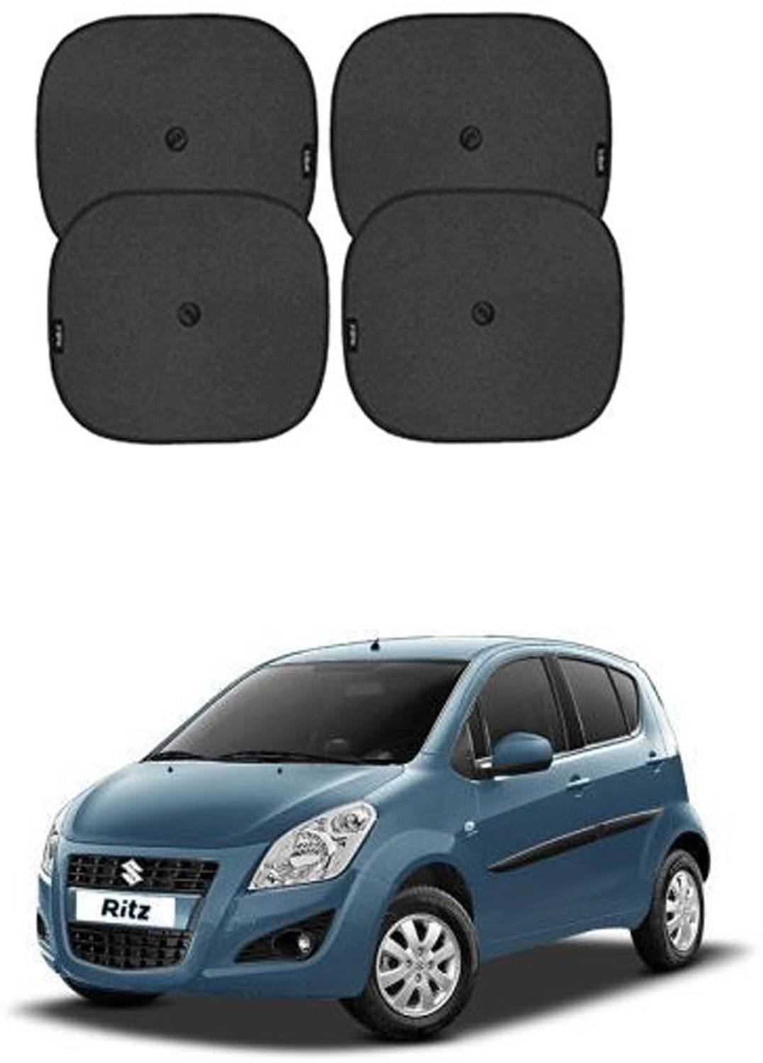 APICAL Side Window Sun Shade For Maruti Suzuki Ritz