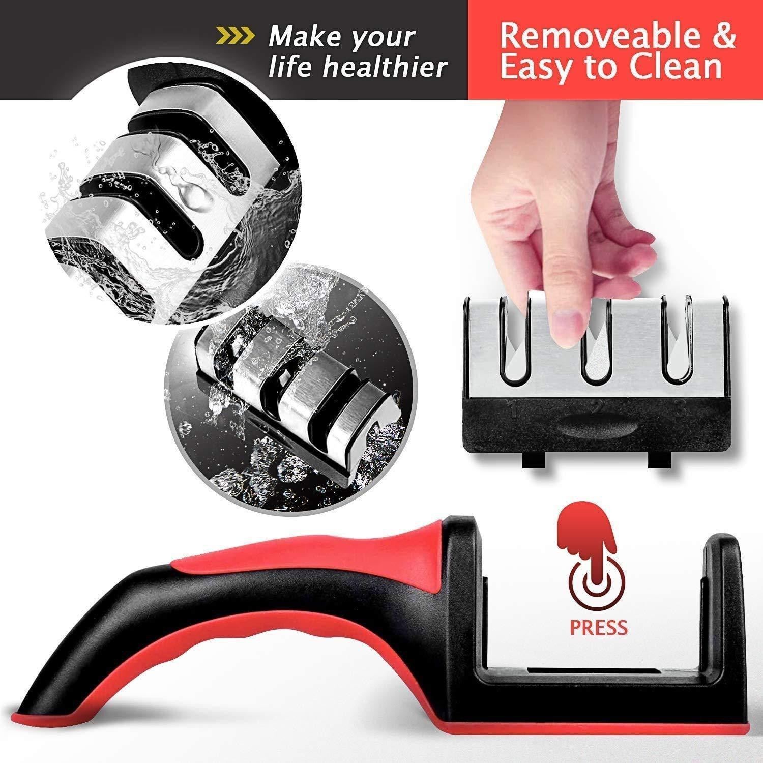 Image of RABBONIX Manual Knife Sharpener Knife Sharpening Steel