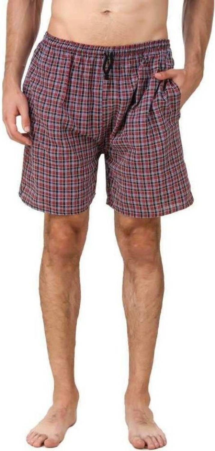 COMFORT INCH Checkered Men Boxer