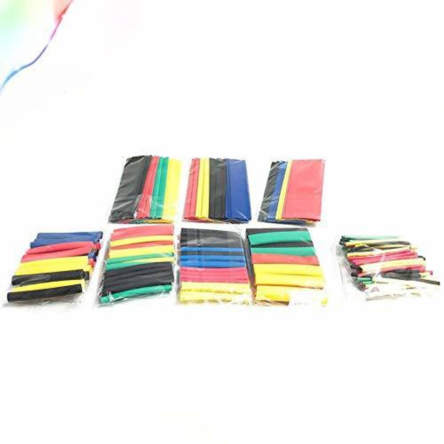 RPI 130 Pcs Polyolefin Heat Shrink Tube, Multicolor - Image 4