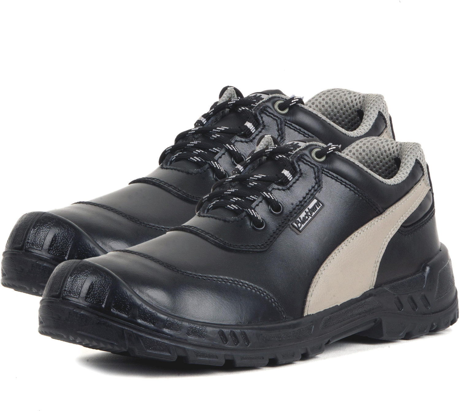 Image of Blackburn Steel Toe Genuine Leather Safety Shoe