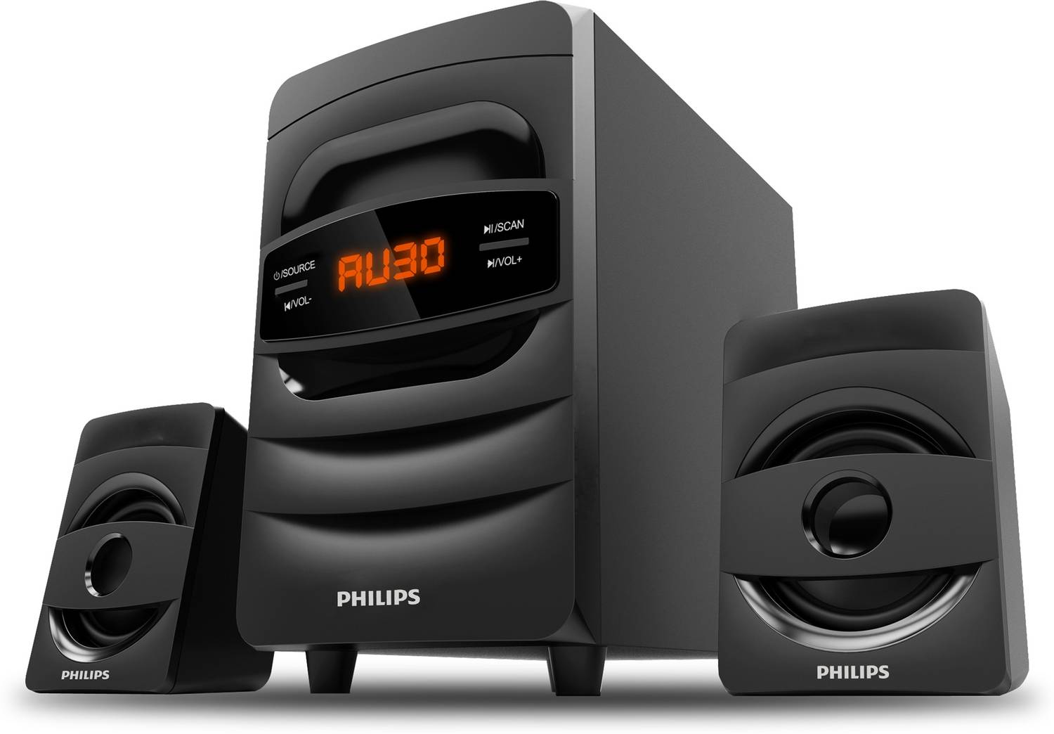 PHILIPS MMS2625B/94 31 W Bluetooth Home Audio Speaker (Black, 2.1