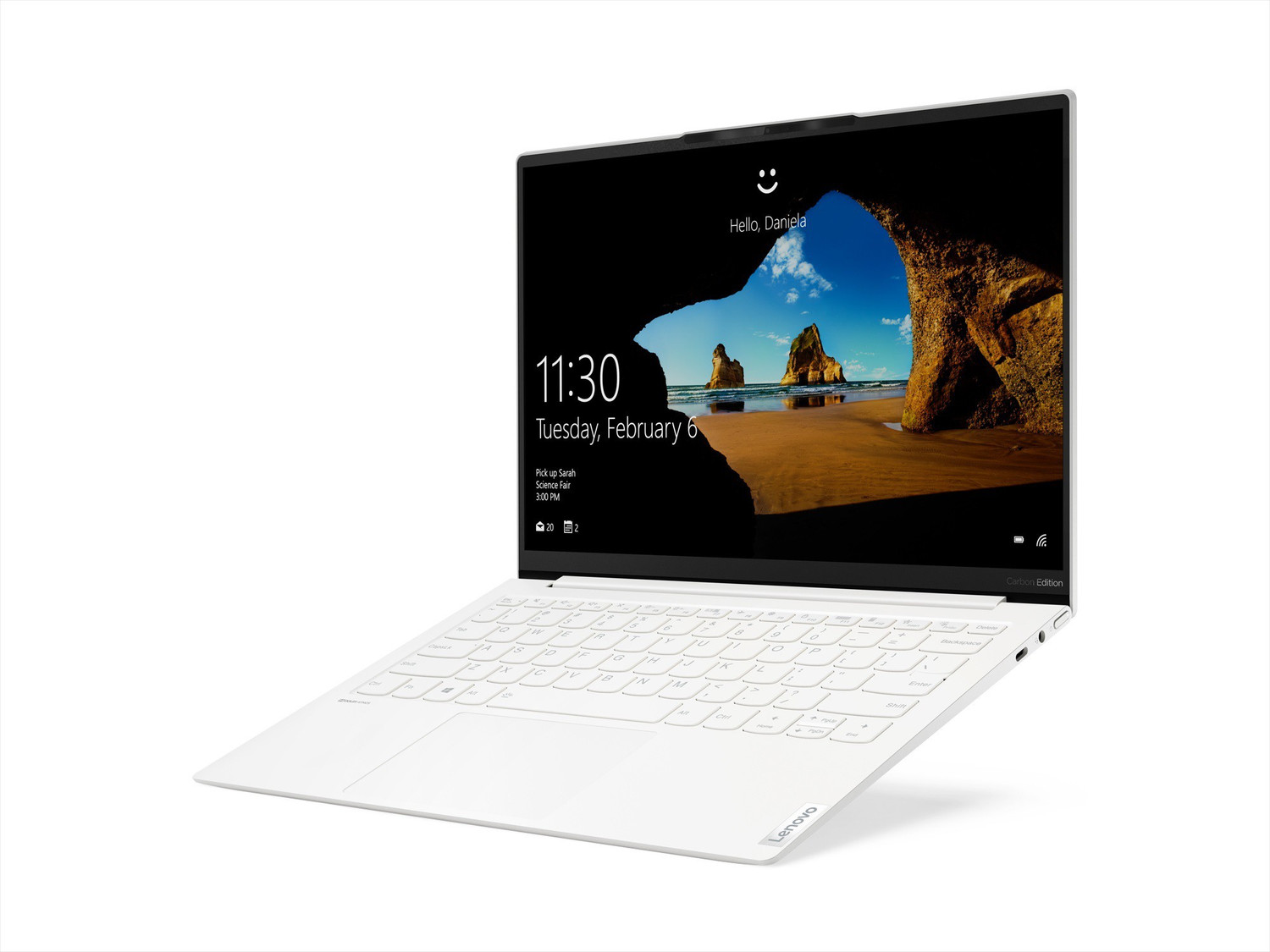 Image of Lenovo Yoga Slim 7 Intel EVO Intel Core i7 11th Gen - (16 GB /1 TB SSD /Windows 10 Home) Carbon 13ITL5 Thin and Light Laptop
