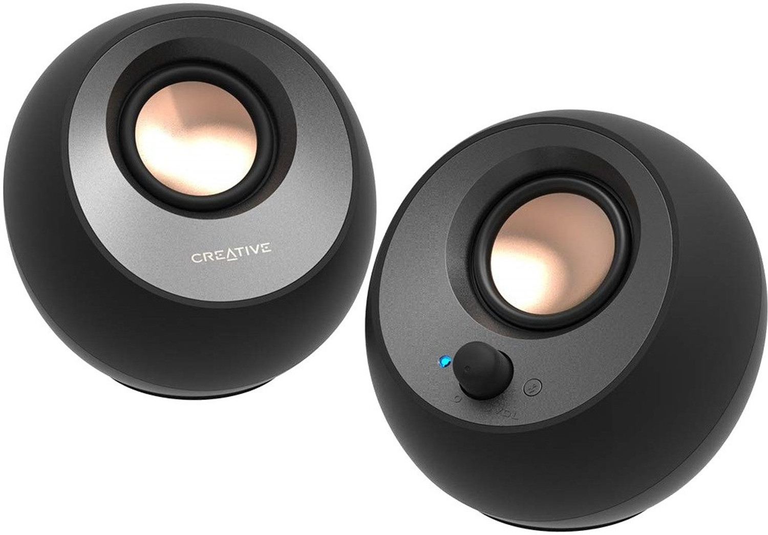 Image of CREATIVE CT-Pebble V3-BK 16 W Bluetooth Laptop /Desktop Speaker