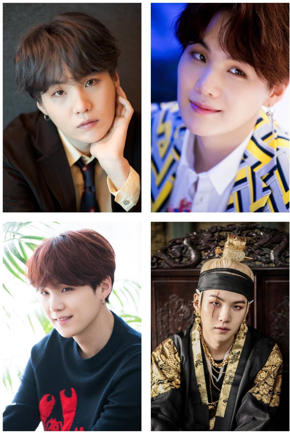 BTS SUGA トレカ Pack of 10 BTS Member Suga Photocard set for BTS Fans | HD Quality