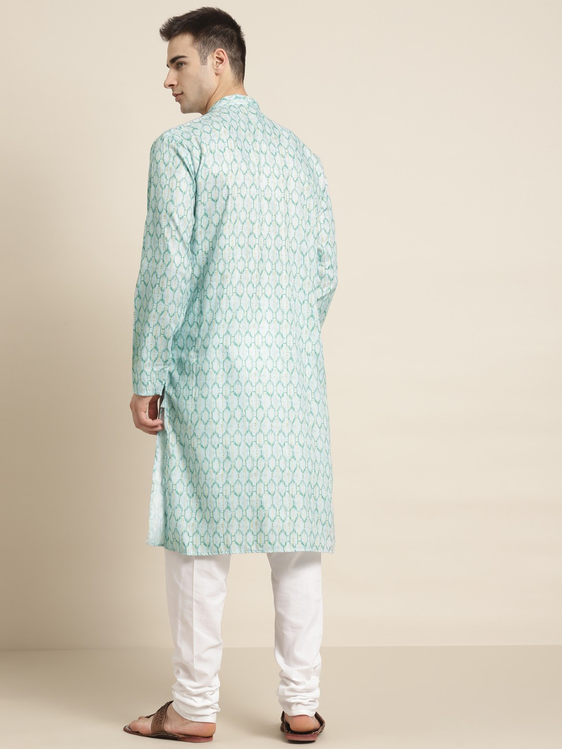 Image of SOJANYA Men Kurta Churidar Set