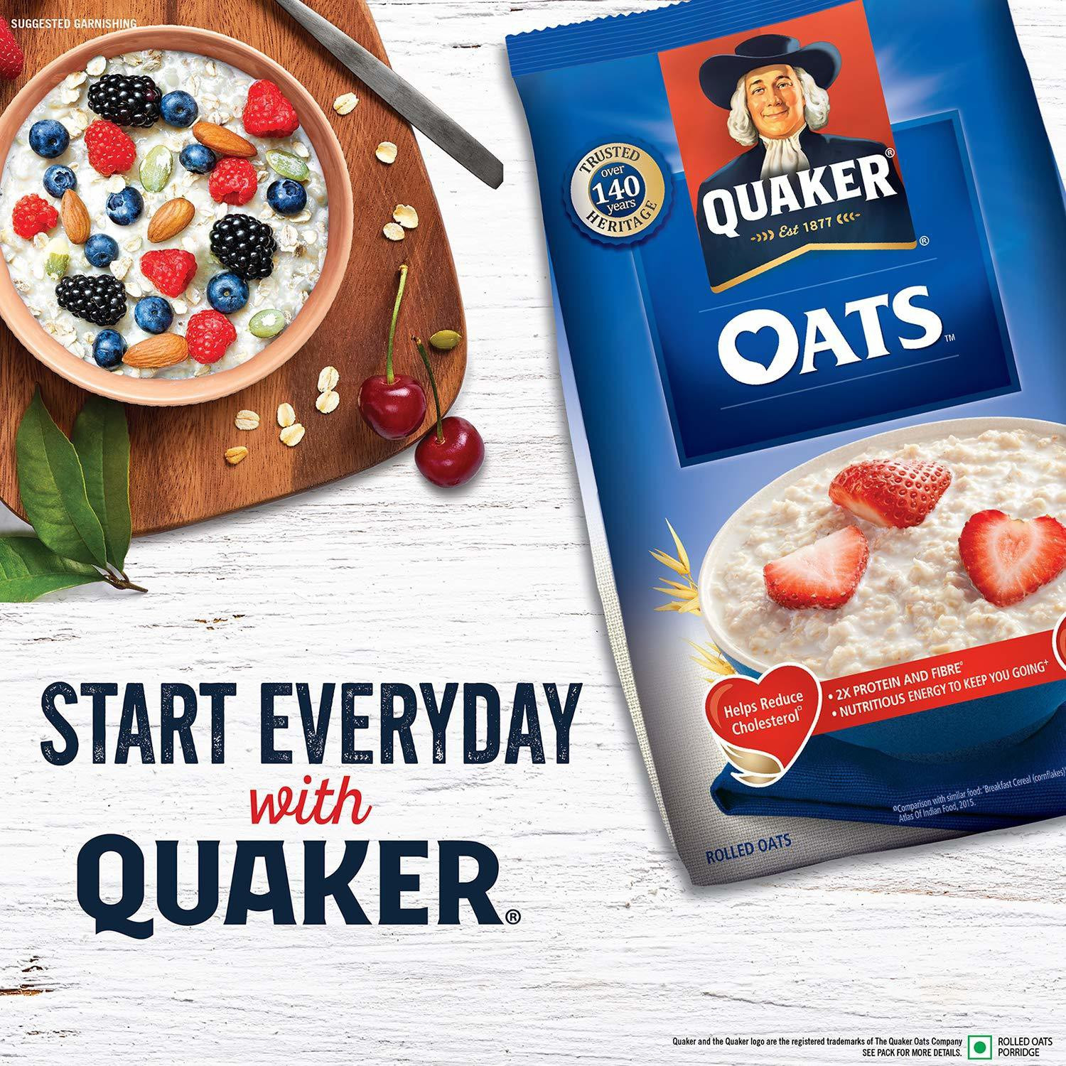 Image of Quaker OATS MEAL 800 GRAMS Pouch