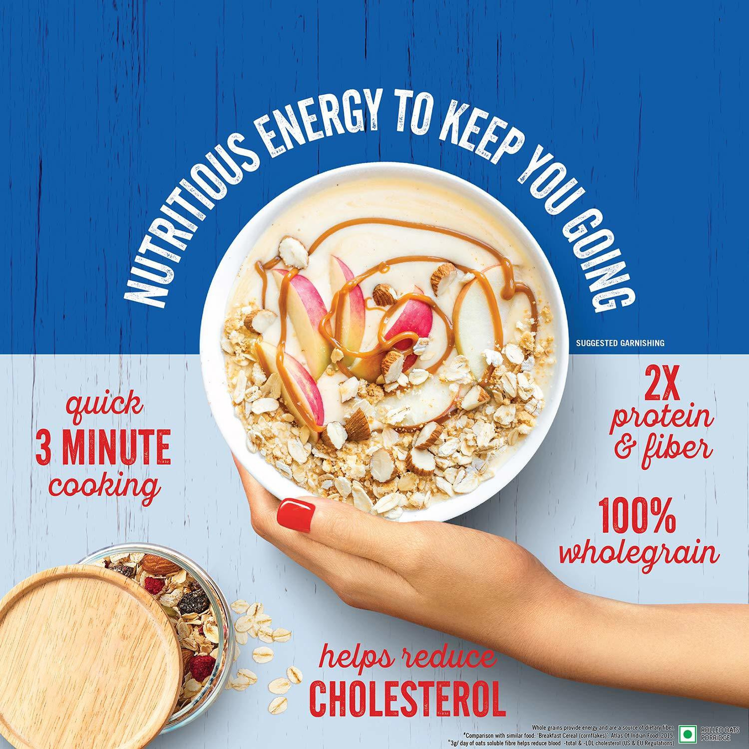 Image of Quaker OATS MEAL 800 GRAMS Pouch