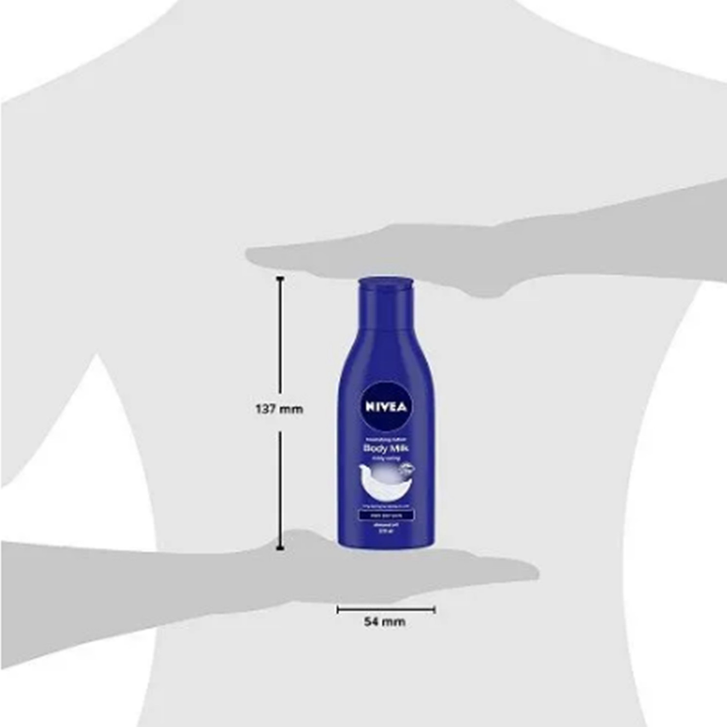 Image of NIVEA Body Lotion for Very Dry Skin, Nourishing Body Milk with 2x Almond Oil, For Men & Women