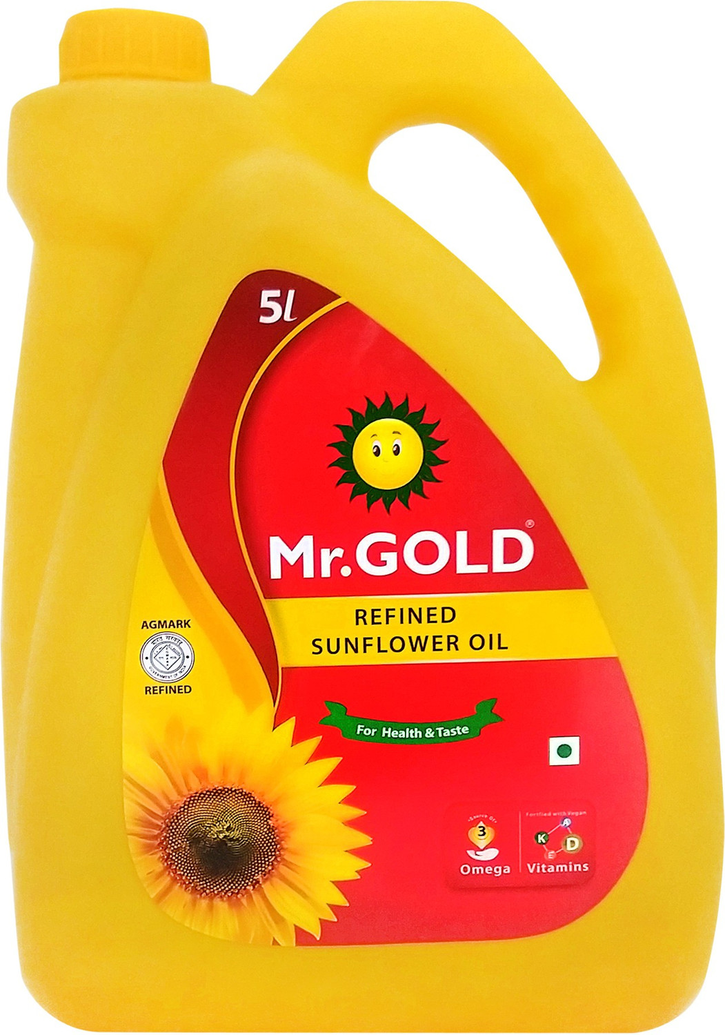 Image of Mr.Gold Sunflower Oil Can