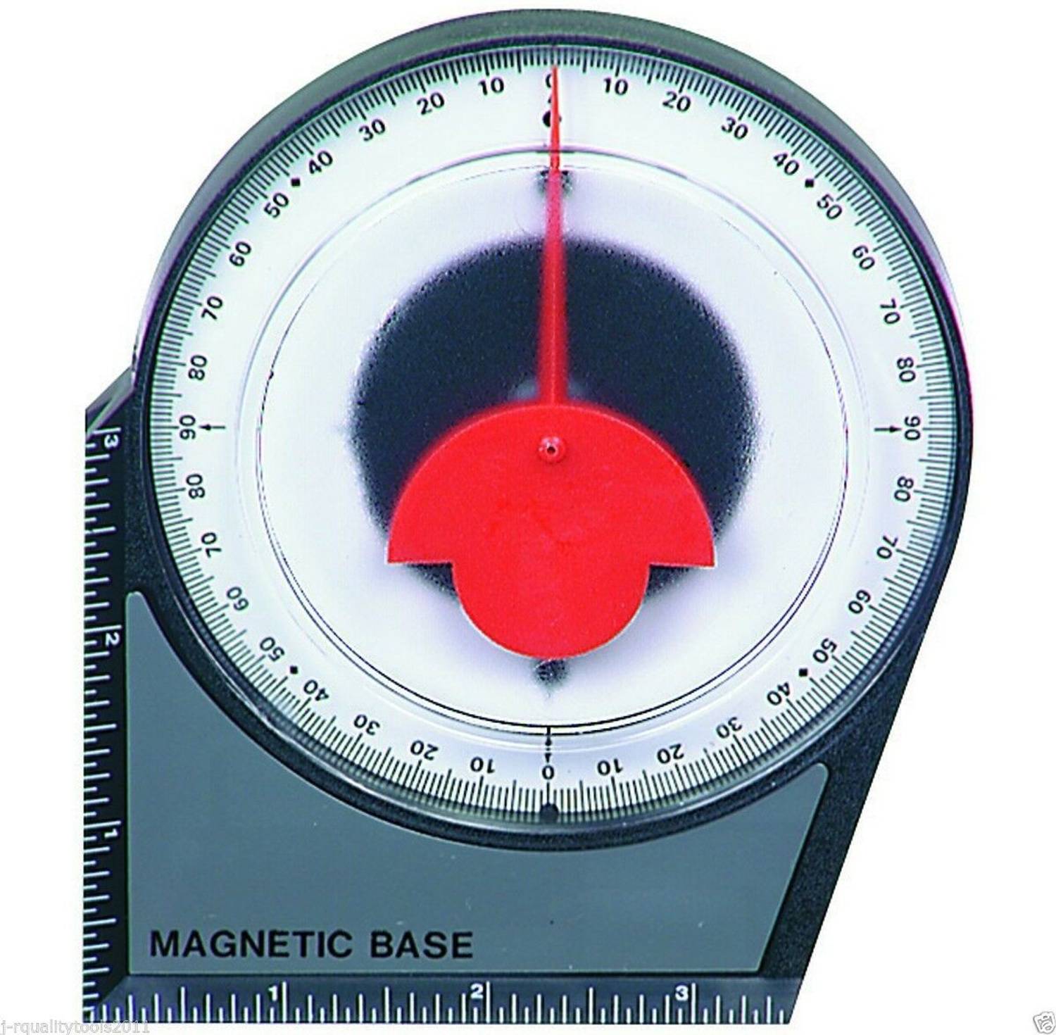 atozshop11 DIAL MAGNETIC BASE ANGLE FINDER PROTRACTOR GAUGE PROTRACTER FINDING DEGREE GAGE DIAL MAGNETIC BASE ANGLE FINDER PROTRACTOR GAUGE PROTRACTER FINDING DEGREE GAGE Magnetic Inclinometer Level