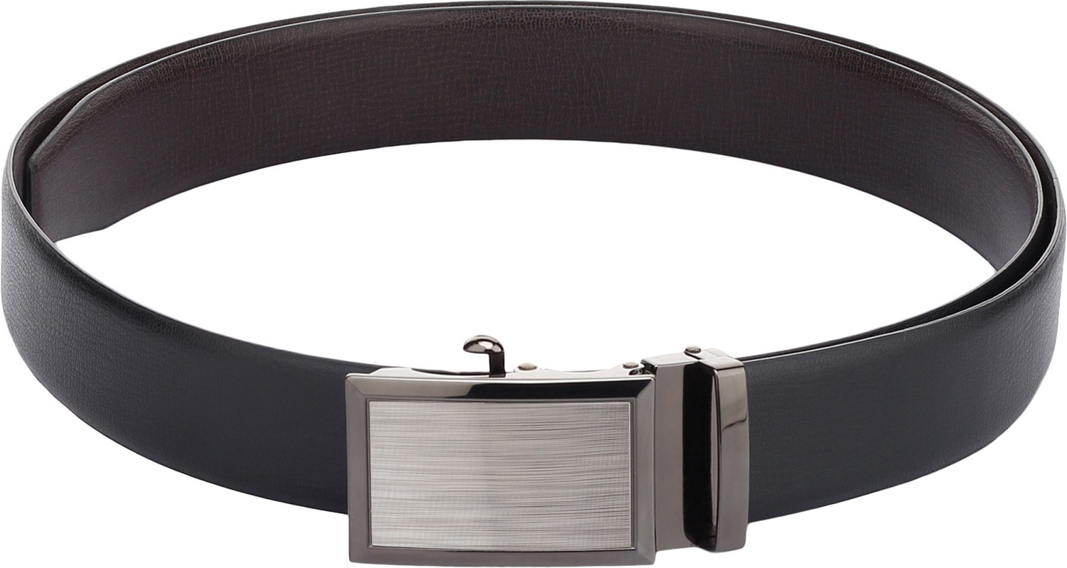 Image of LAWMAN PG3 Men Formal, Casual, Party Black, Brown Artificial Leather Reversible Belt